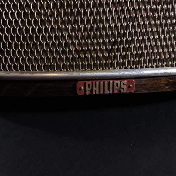 Vintage PHILIPS 1950's "Old School" Speaker Repurposed For Plug N Play - Picture 6 of 10
